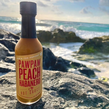 Pup & The Pepper Hot Sauce 3 Pack Gift Box - PawPaw Peach Habanero, Scarlet Reaper, & Cilantro Verde - Small Batch Gourmet Hot S