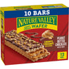 Nature Valley Wafer Bars, Peanut Butter Chocolate Flavored Snacks, 10 Bars, 13 Oz