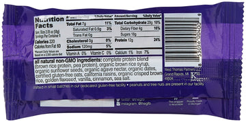 The Gfb Bar - Oatmeal Raisin - 2.05 Oz