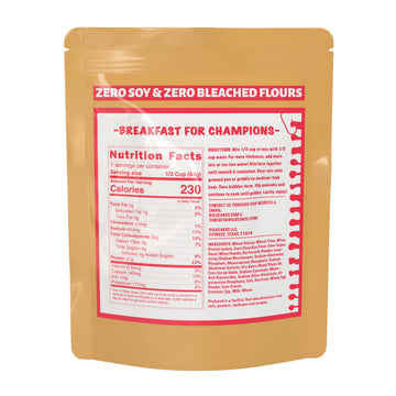 Bulkcakes Protein Pancake Mix (1Lb) - Super Fluffy & Just-Add-Water, 21G Protein, 230 Calories, Healthy Pancake & Waffle Mix, Bu