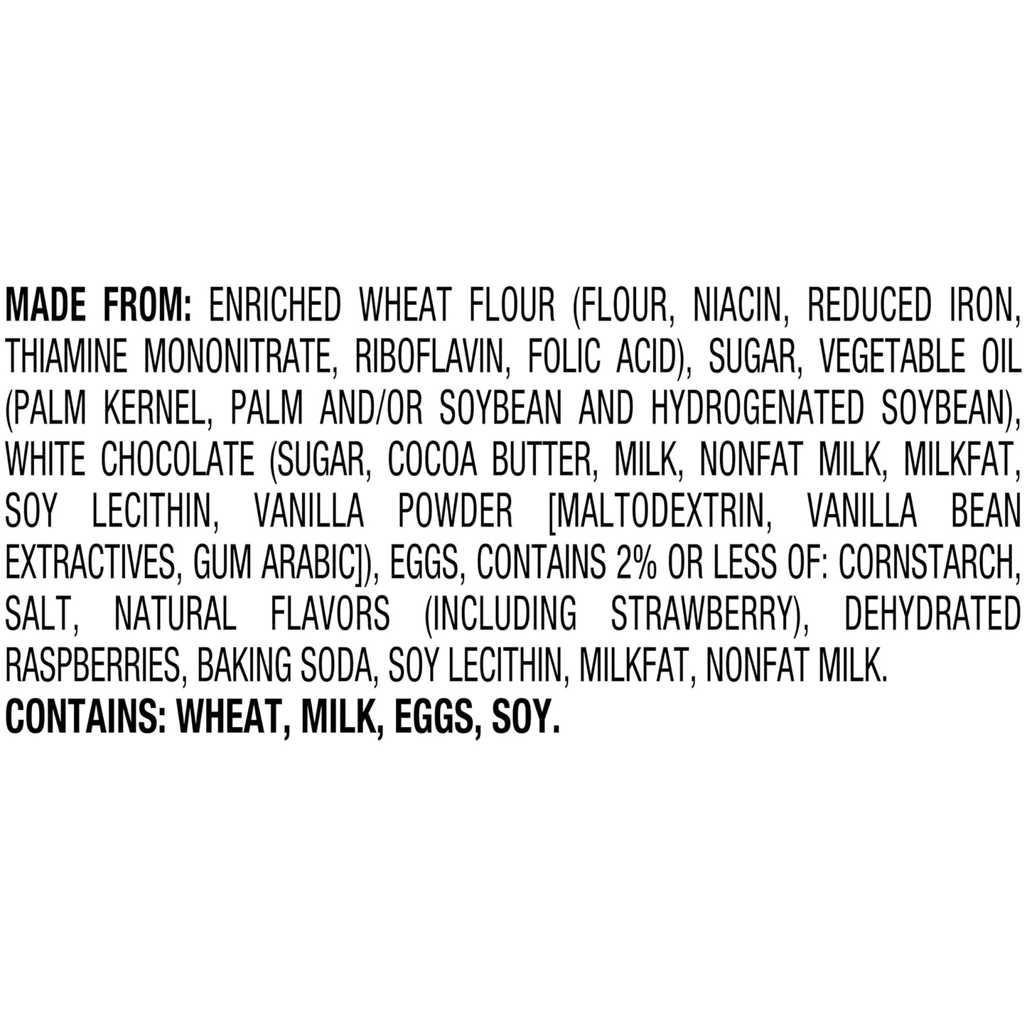 Pepperidge Farm Milano White Chocolate Strawberry Flavored Cookies, 7 Oz Bag