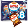 Osem Bamba Peanut Butter Puffs (Original and Hazelnut Bundle) All Natural Peanut Puffs Family pack + 1 2.1oz Bag of Hazelnut Bam