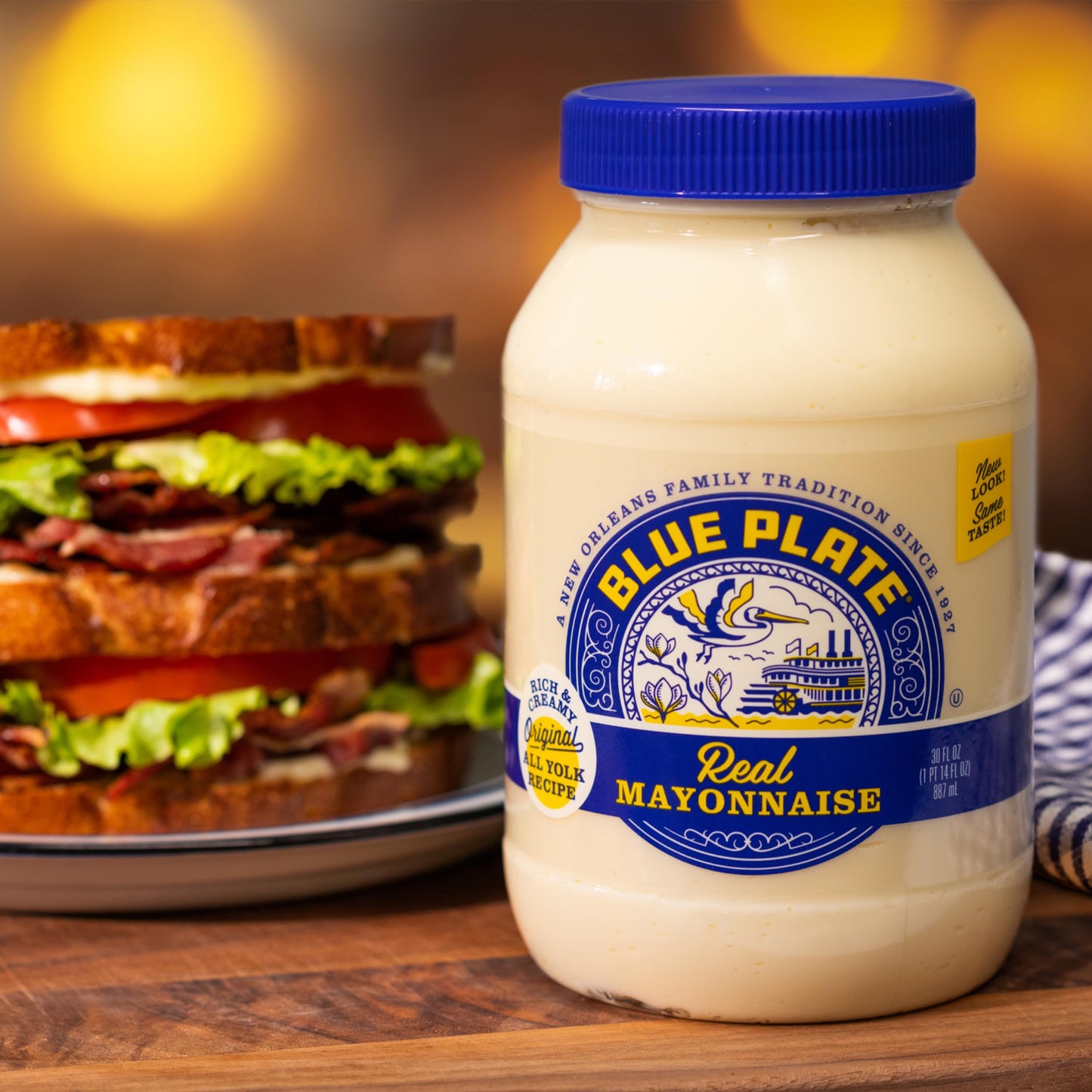 Blue Plate Real Mayonnaise, 16 Fl Oz Jar (Pack of 1)