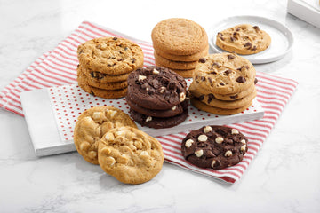 Mrs. Fields Signature Dozen Original Sized Cookies, Assorted 12 Count, Tin