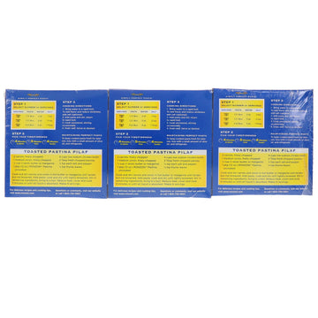 Ronzoni Pastina Enriched Macaroni Non GMO 12 Oz. Pack Of 3.