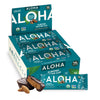 ALOHA Organic Plant Based Protein Bars - Almond Butter Cup - Vegan, Gluten-Free, Low Sugar - 12 Bars, 1.7 x 4.15 x 0.375 inches