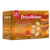 Drizzilicious Mini Rice Cakes Cinnamon Swirl - Rice Crisps, Healthy Snack For Adults And Kids, Flavored Rice Cakes, Vegan, Glute
