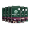 Starbucks Whole Bean Coffee, Dark Roast Coffee, Espresso Roast, 100% Arabica, 6 Bags (12 Oz Each)