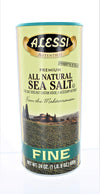 ALESSI - Fine Mediterranean Sea Salt, (2)-24 OZ Pkgs