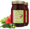 Green Jay Gourmet Strawberry Jalapeno Jam - All-Natural Strawberry Jam With Fresh Strawberries, Jalapeno Peppers & Lemon Juice -