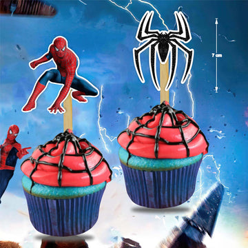 Spidrmn Cupcake Topper