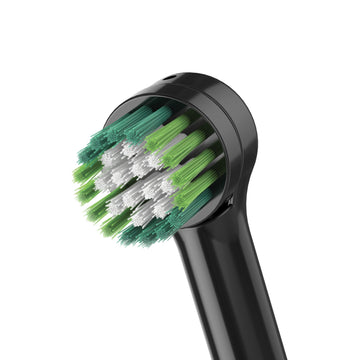 Waterpik Triple Clean Complete Care Replacement Brush Heads, Black, Otrb-3Wb, 3 Count (Pack Of 1)
