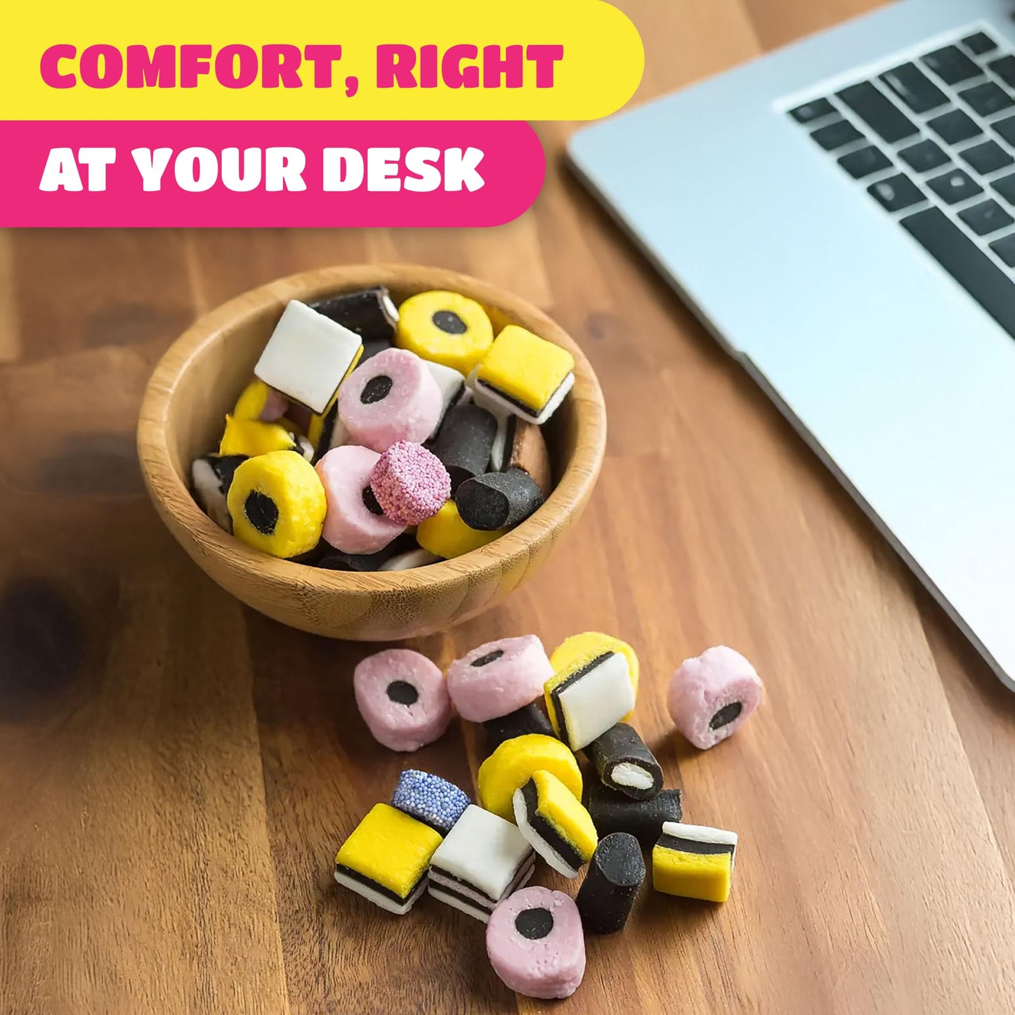 Licorice Allsorts British Candy - 2 Pound Bulk Bag - Old Fashioned Licorice Candy - English Retro Candies for Gifting, Celebrati