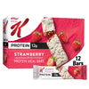 Kelloggs Special K Protein Bars, 12g Protein Snacks, Meal Replacement, Value Size, Strawberry, 19oz Box (12 Bars)