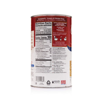 Campbell'S Classic Condensed Cream Of Soup, Chicken, 50 Ounce (Pack Of 12)