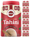 Barons Kosher 100% Pure Ground Sesame Tahini 16-ounce Jars (1 Pound (Pack of 12))