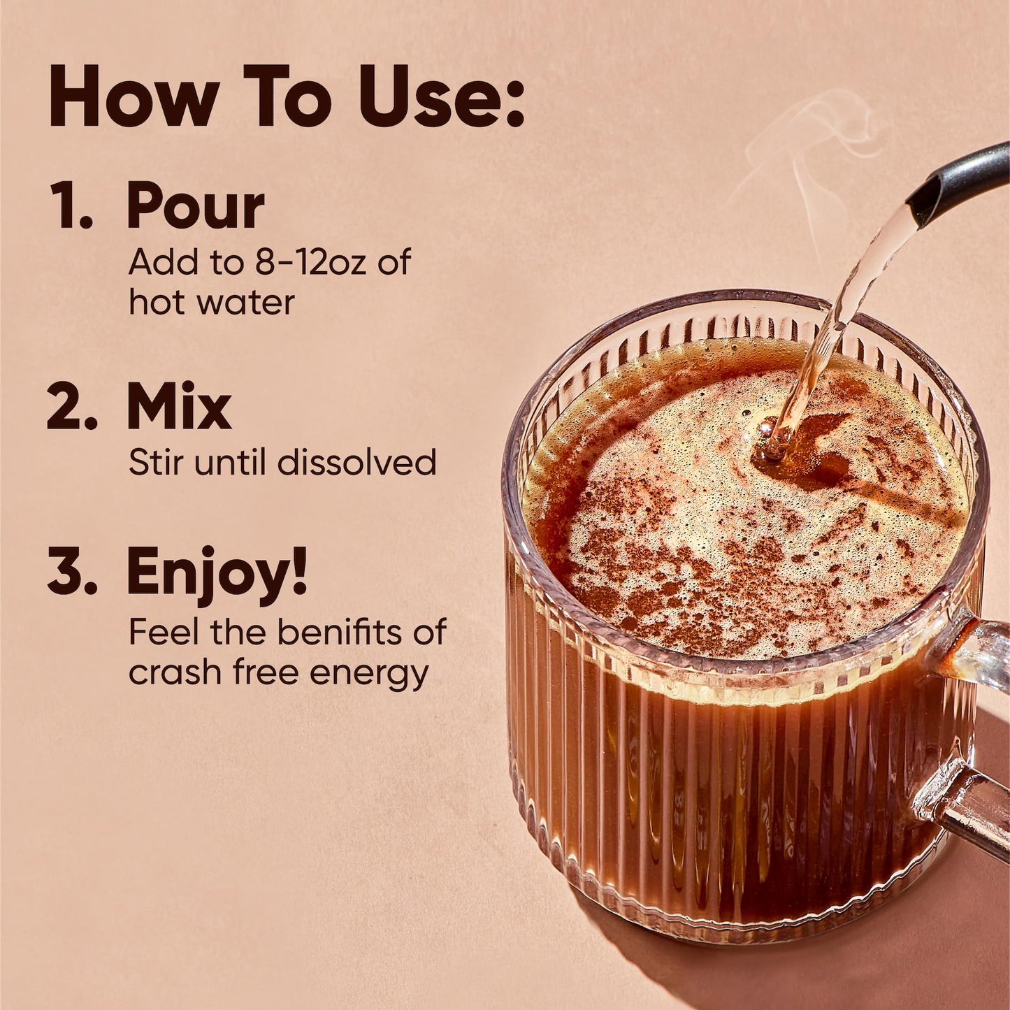 IQBAR Mushroom Instant Coffee 4-in-1 Formula with Antioxidants, Sugar Free, Keto, Vegan - 0.28 Ounce (Pack of 16)