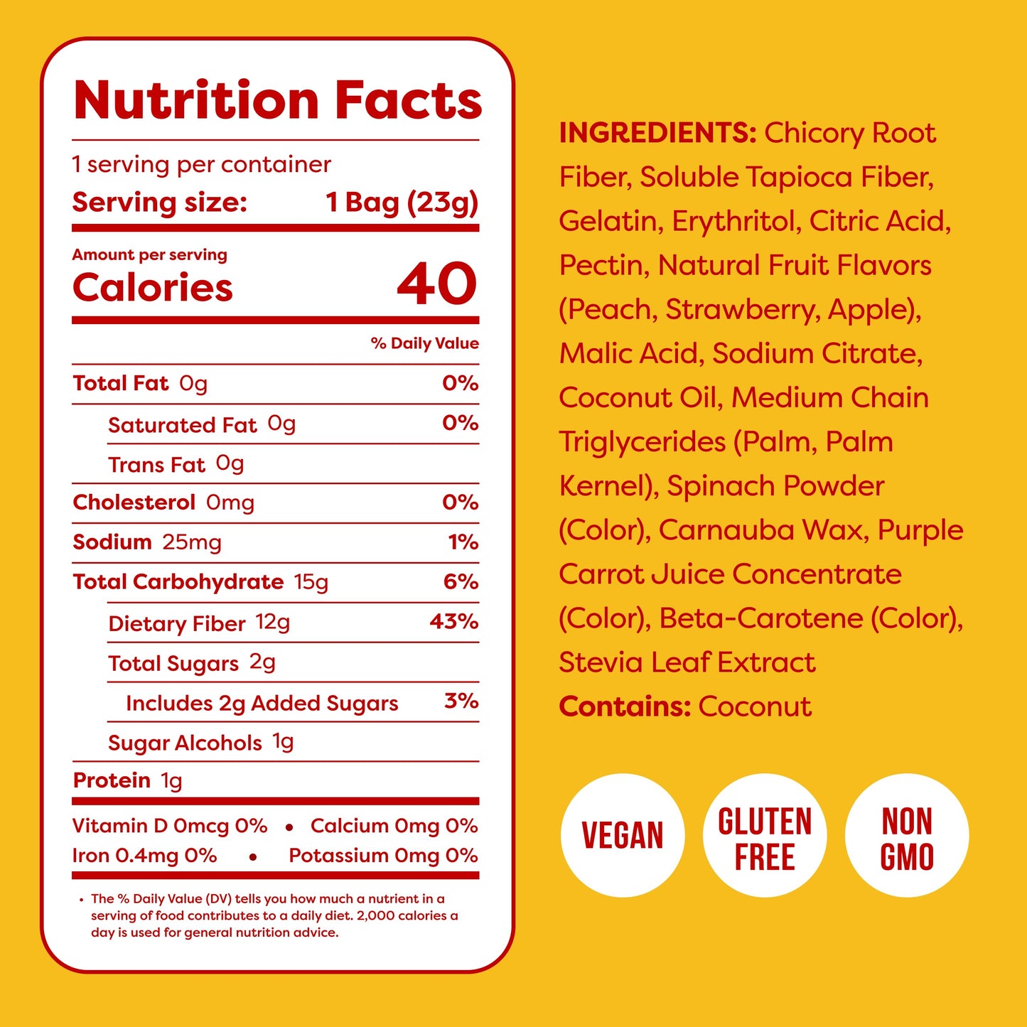 Kiss My Keto Gummies – Sugar Free Gummy Bears, Low Carb Snack, Pack of 12, Peach Flavor, Keto Gummies 12 x 22.5g Tray