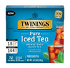 Twinings Black Iced Tea, 72 Oversized Tea Bags, Makes 18 Pitchers or 144 Servings, Unsweetened, Caffeinated, 72 Count (Pack of 1