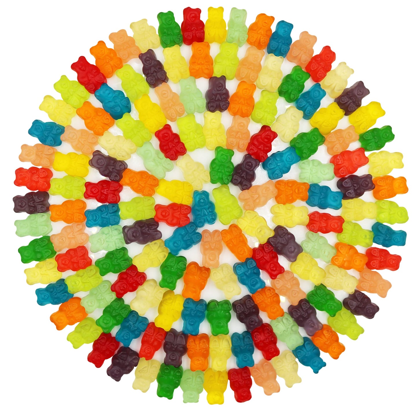 FirstChoiceCandy Gummy Bears (12 Flavor, 2 Pound (Pack of 1))