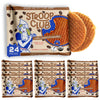 Stroop Club Coffee Infused Organic Stroopwafel Caramel Treats | Vegan, Plant-Based And Dutch-Approved Indulgence - 24 Vegan Waff