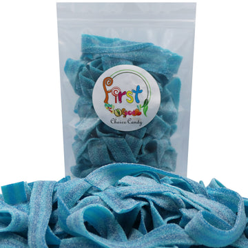 All Color Sour Gummy Belts (Berry Blue (Blueberry), 1 Lb)