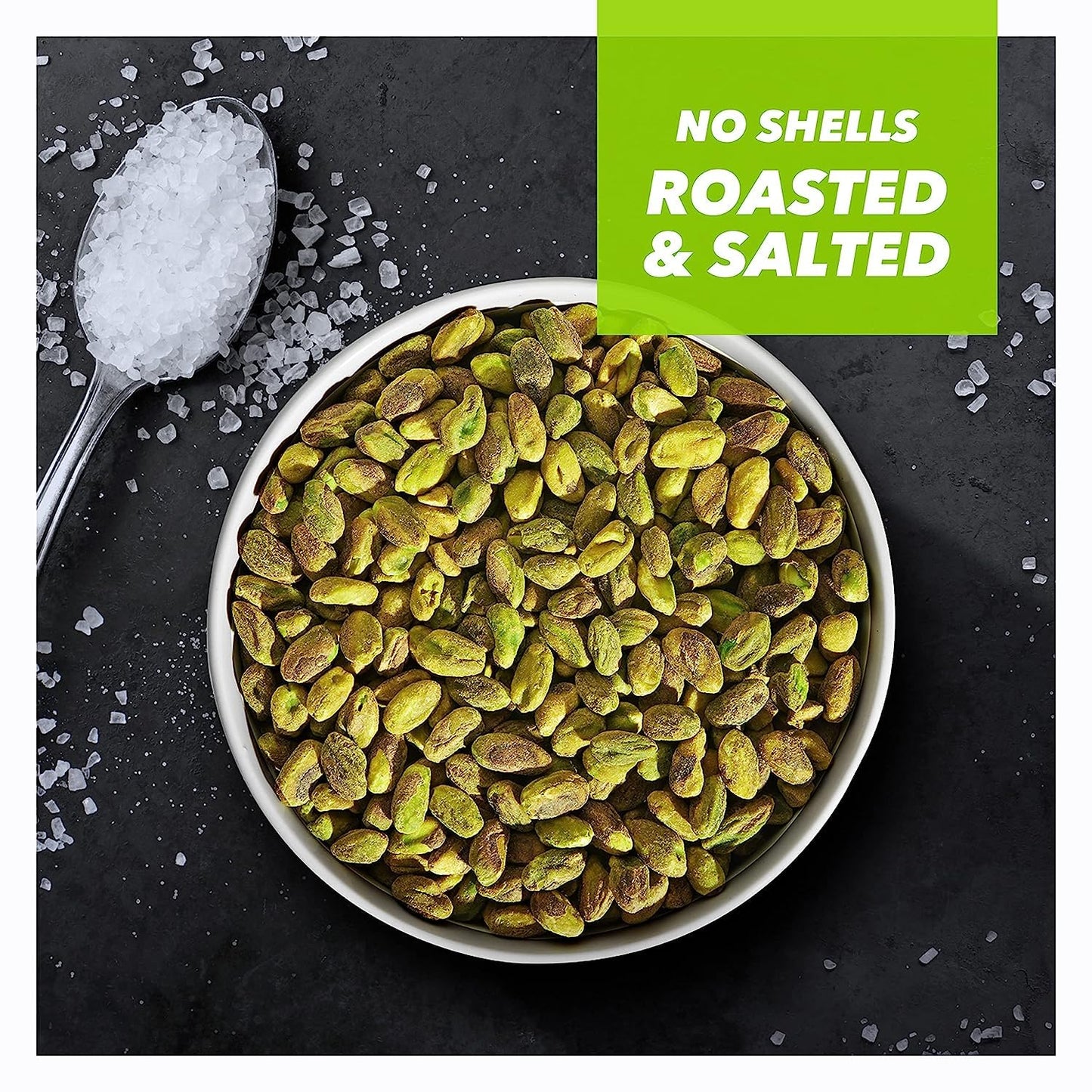 Wonderful Pistachios No Shells Roasted and Salted Nuts, 0.75 Ounce (Pack of 9)