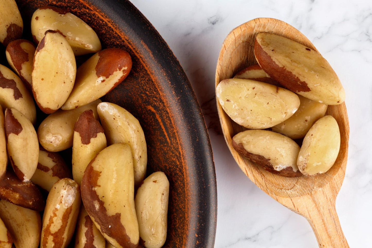 Food To Live - Dry Roasted Brazil Nuts With Himalayan Salt, 8 Pounds - Oven Roasted, Lightly Salted, No Oil Added, Whole. Vegan,