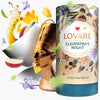 Lovare Cleopatras Night Loose Leaf Tea Sampler 80 G - Made In Ukraine - Green Tea, Pineapple, Apple, Rose Buds And Petals, Calen