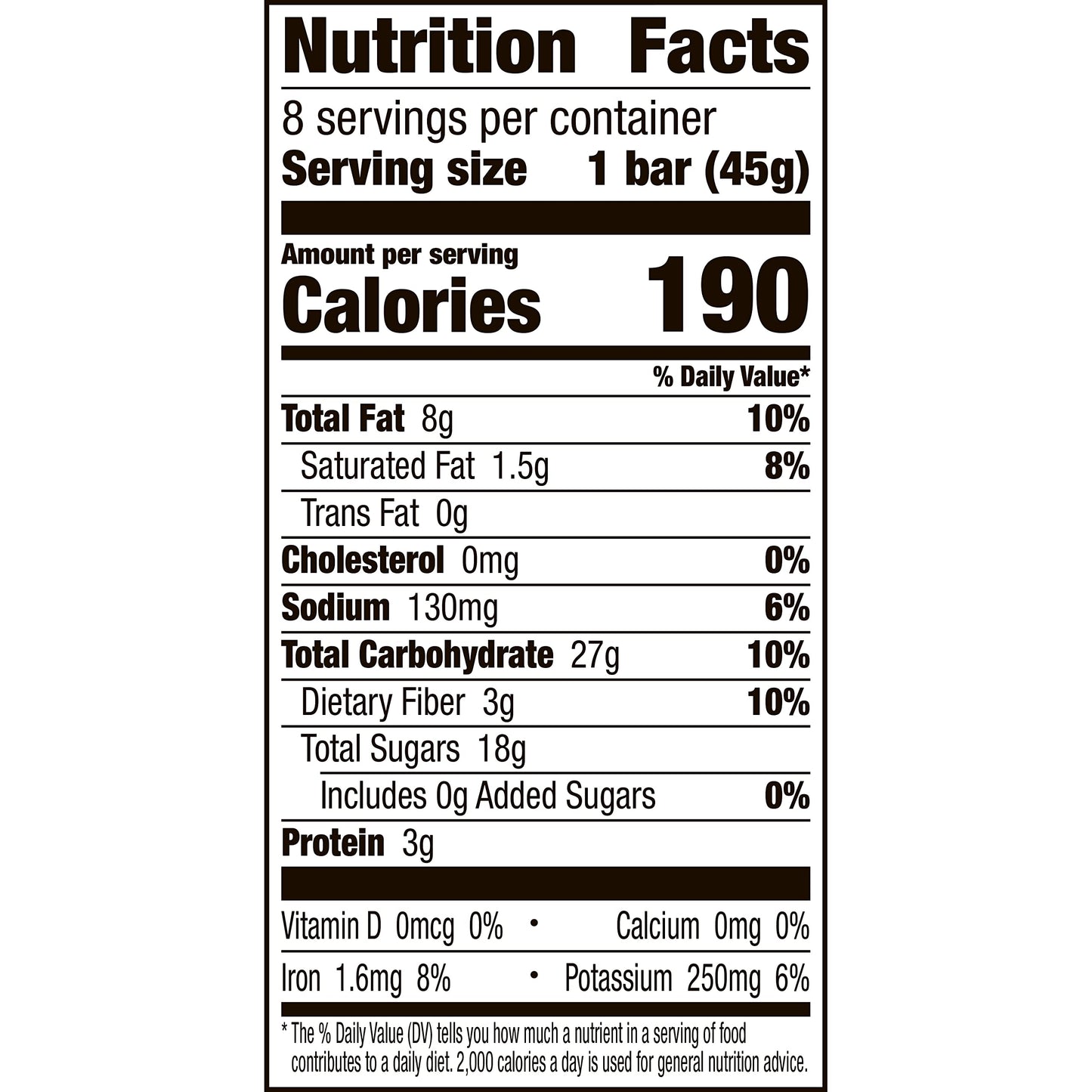 LÄRABAR Orange Sorbet Bars, Gluten Free Vegan, 8 Count - Healthy Snack, Plant-Based Energy, All-Natural Ingredients