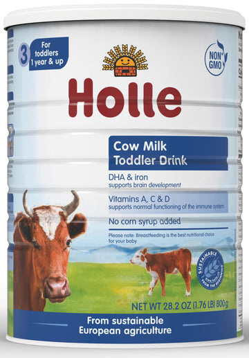 Holle Organic Cow Milk Toddler Drink, 28.2 Oz