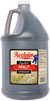 Acclaim English Malt Vinegar, All Natural, 128 Ounces (1 Gallon) - 5% Acidity