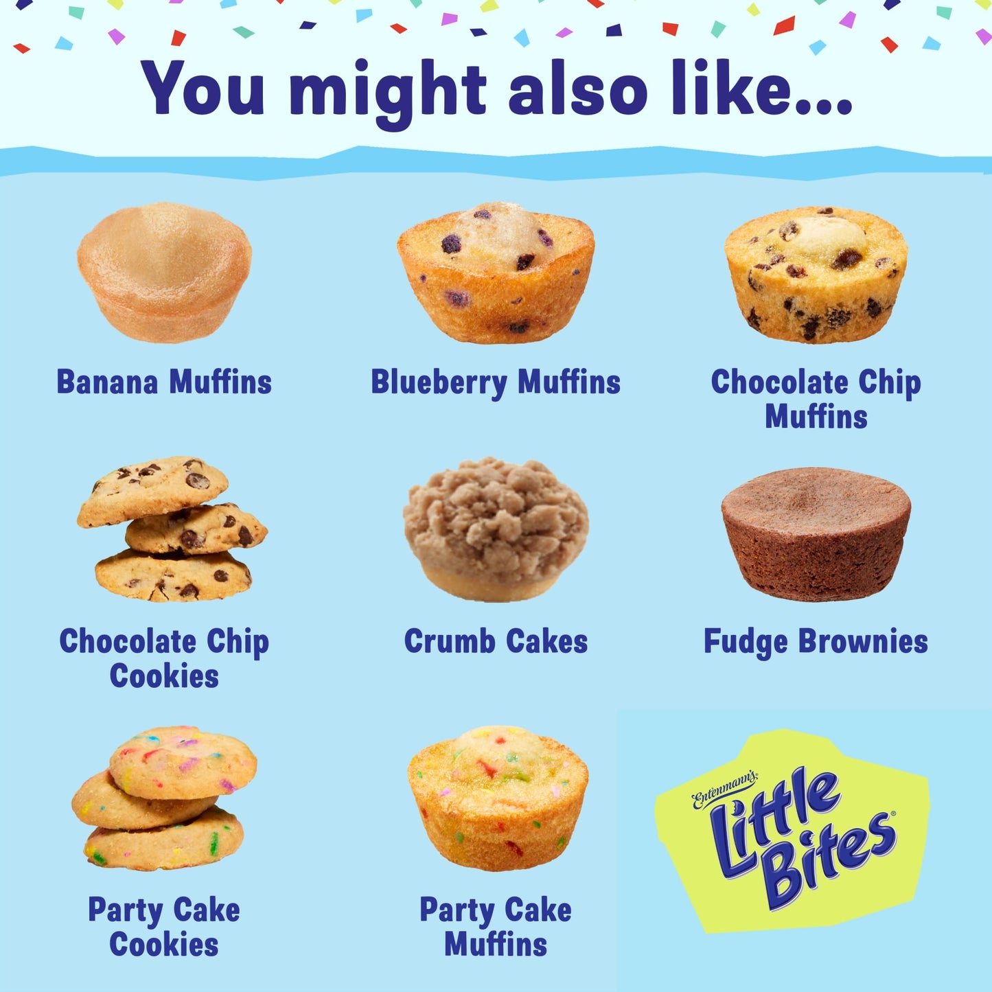 (Value Pack) Little Bites Fudge Brownies, 20 individual packs, (4 ct each), Real Chocolate Mini Muffins, 39 oz Multipack