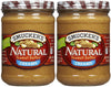 Smucker's Creamy Natural Peanut Butter - 16 Oz (Pack of 2)