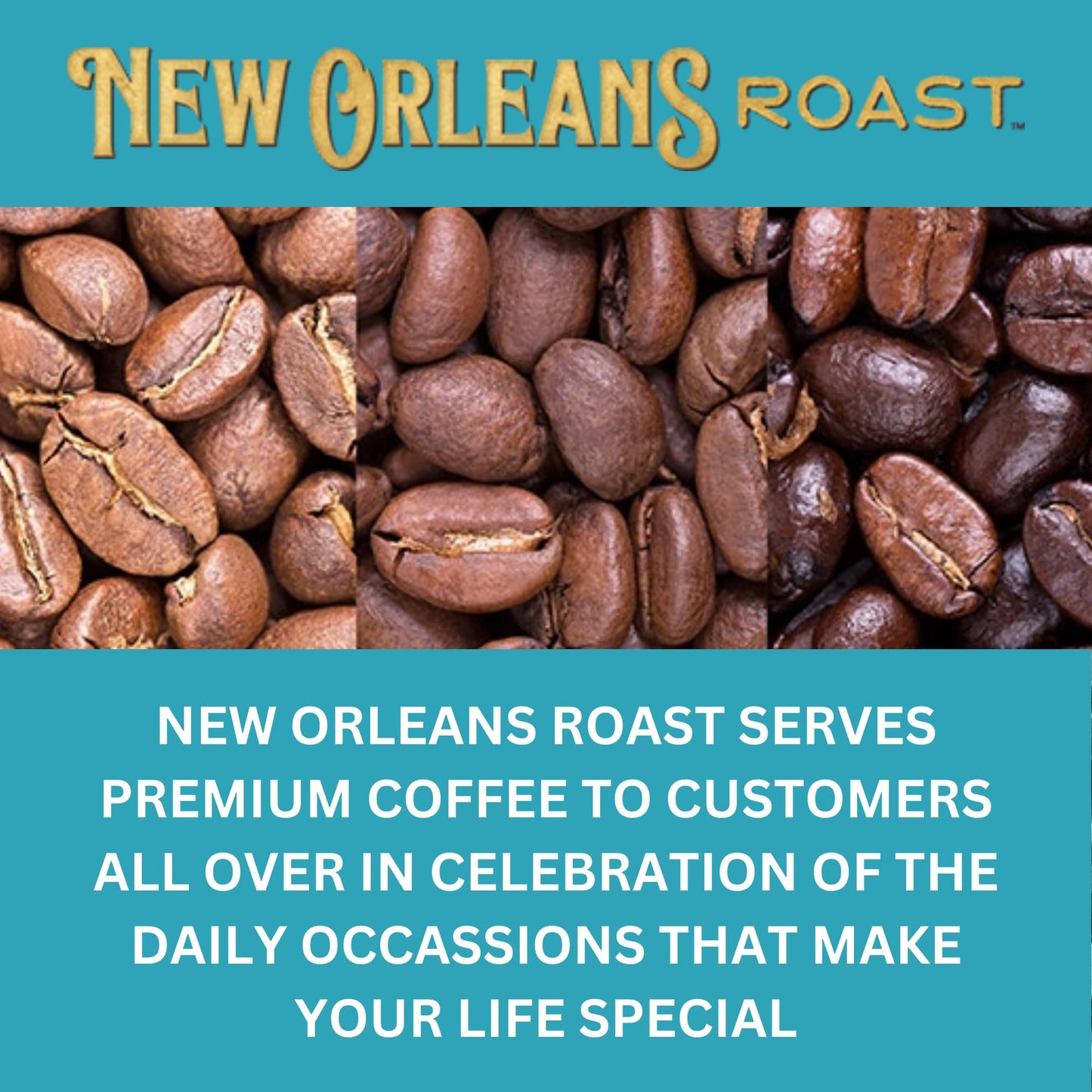 New Orleans Roast Pure French Chicory Coffee Alternative, Dark Roast, 5 Pound Bag (Pack of 3)