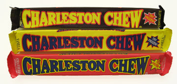 Charleston Chew Chewy Nougat Candy 3 Flavor 9 Bar Variety Bundle