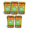 Tasty Bite Chennai South Indian Curry Simmer Sauce, 7-Ounce 5-Pack, 3-4 Servings Per Pouch, Vegan, Kosher, All Natural
