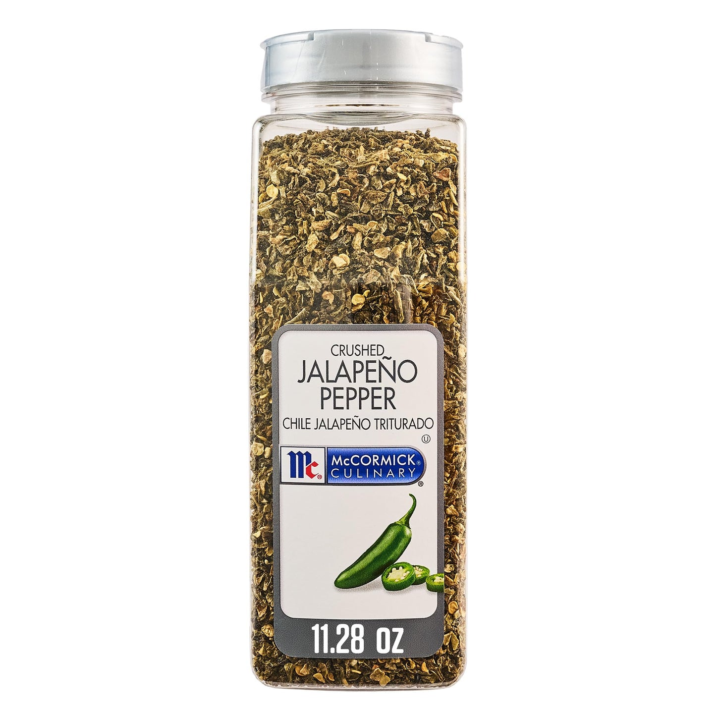 McCormick Culinary Jalapeo Pepper, Crushed, Bold Jalapeo Flavor, Moderate Heat for Cooking and Tableside with Pizza, Chili, Sals