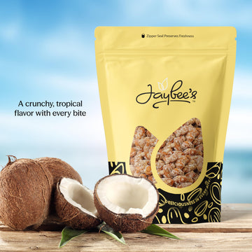 Coconut Toffee Cashews 3 Pound Resealable Pouch | Gourmet Holiday Snack, Perfect For Gifting, Stocking Stuffers & Festive Treats