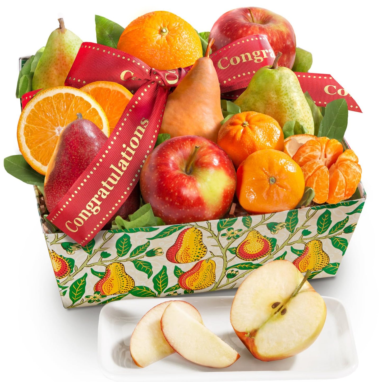 A Gift Inside Congratulations Fruit Favorites Basket