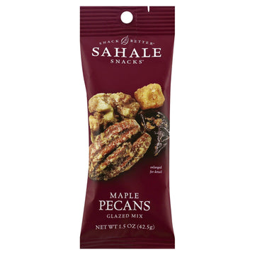 Sahale Snacks Maple Pecans Glazed Mix, 1.5 Ounces (Pack of 18)
