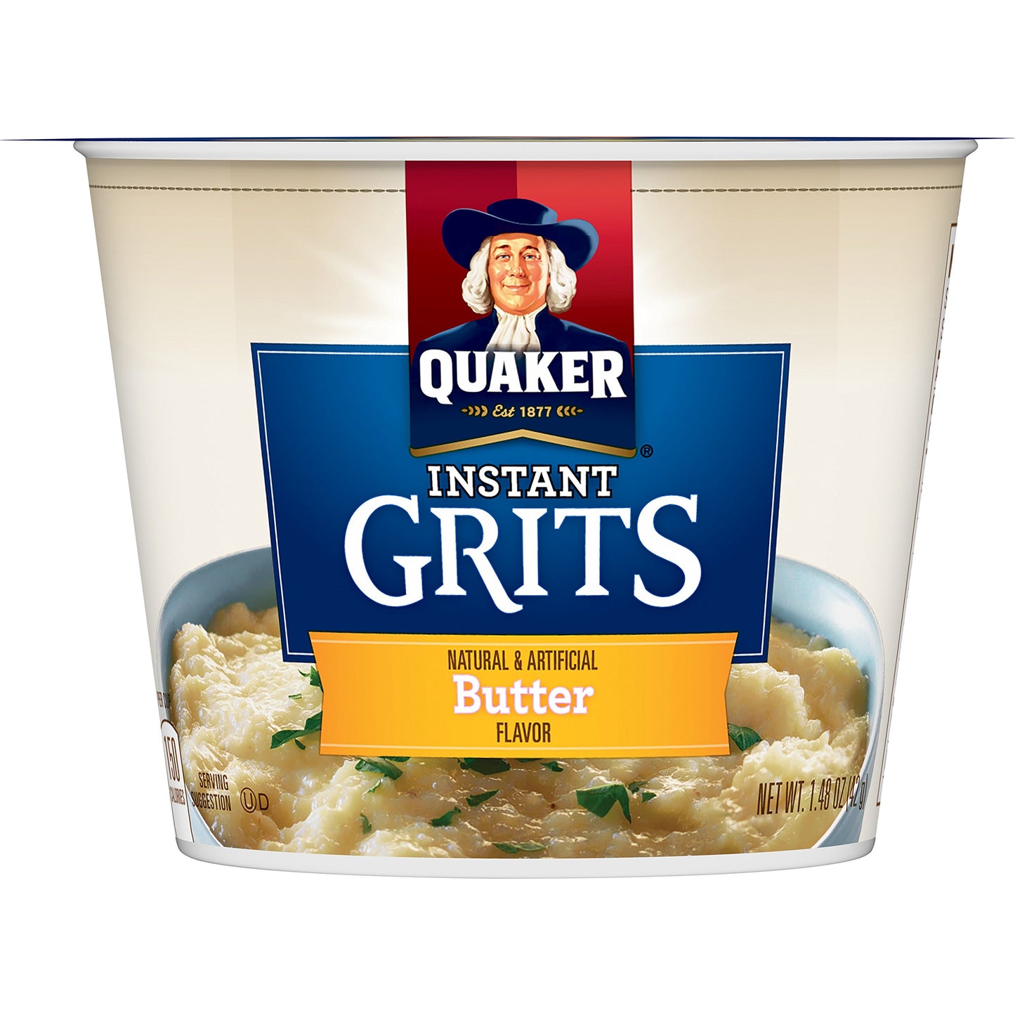 Quaker Instant grits Butter 1.48 Ounce cup