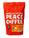 Peace Coffee Birchwood Breakfast Blend | 5 lb Ground Medium Roast | Organic Fair Trade | Smooth, Mild Flavor | Shade Grown, Fres