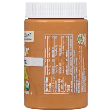 Maranatha Organic Creamy Peanut Butter, 16 Ounce Jar