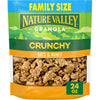 Nature Valley Crunchy Granola, Oats and Honey, Resealable Snack Pouch, Family Size, 24 oz