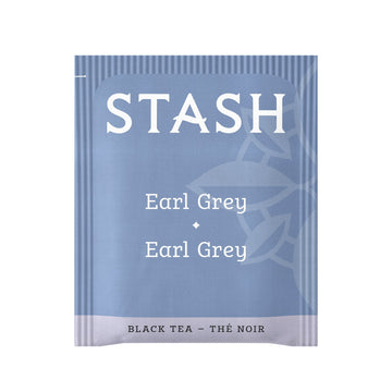 Stash Tea Earl Grey Black Tea - 100 Count Box (Packaging May Vary)