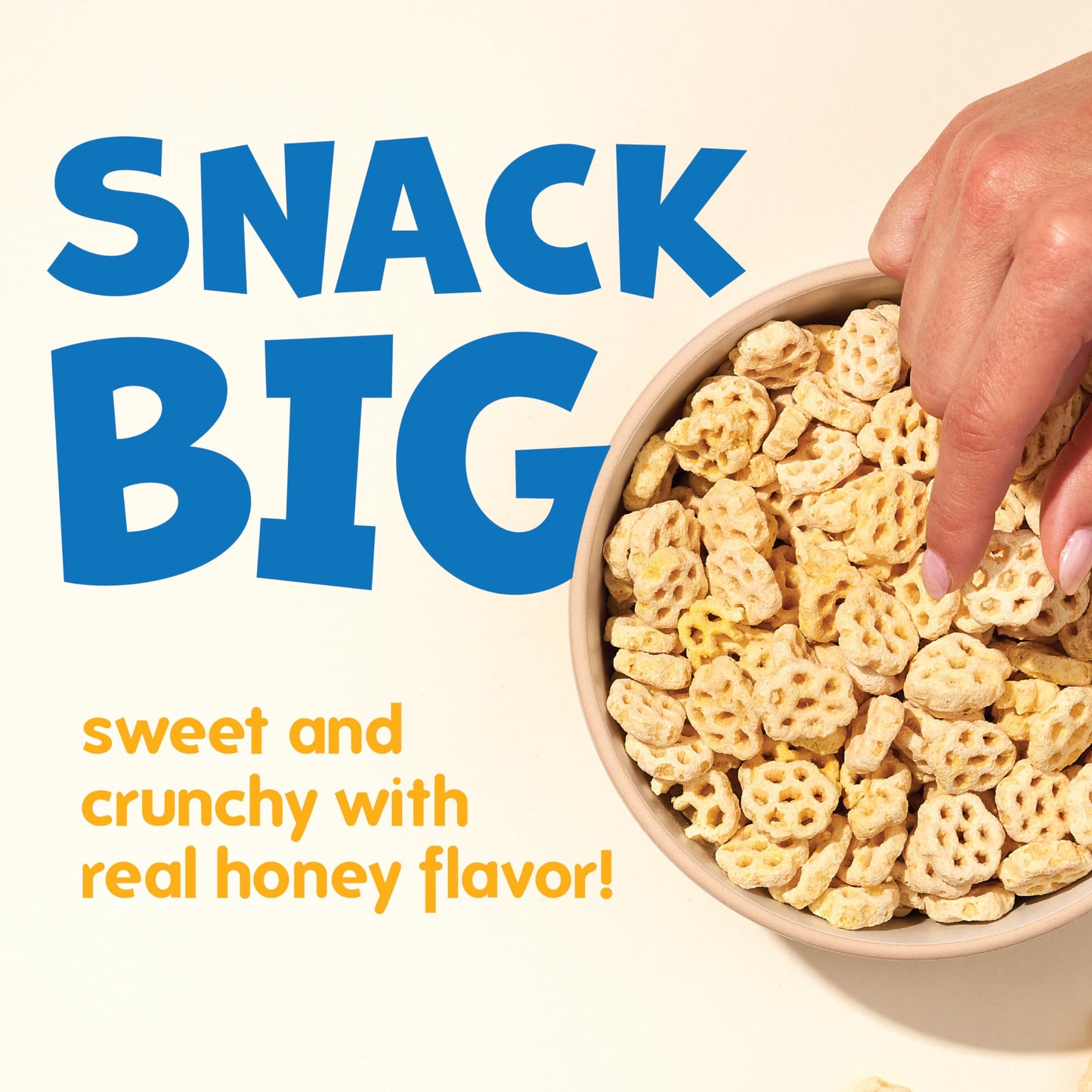 Honeycomb Post Honeycomb® Cereal with Real Honey, 32 Oz Bag, Kosher, Delicious Breakfast Option for Kids and Adults