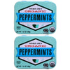 Trader Joe'S Organic Peppermints, 1.41 Oz Tin (Pack Of 2)