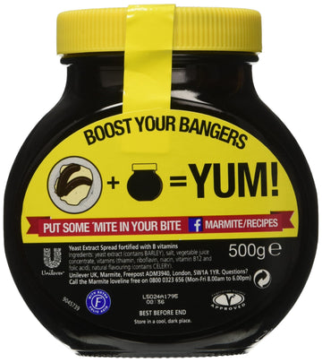 Marmite Yeast Extract (500g) - Pack of 2