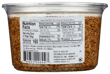 Og1 Aurora Gld Flx Seed  ( 12 X 12 Oz   )